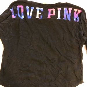 victoria secret pink oversized tee